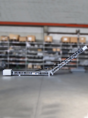 convoyeur à bande transporteuse pliable